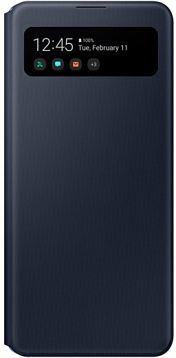 Чехол-книжка S View Wallet Cover для Samsung A41 (черный)
